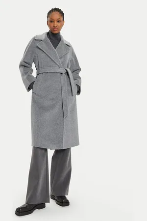 Max Mara Płaszcz wełniany Resina 2425016092 Regular Fit