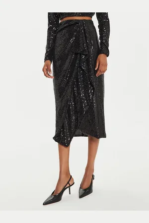 VICOLO Spódnica midi TS0404 Regular Fit
