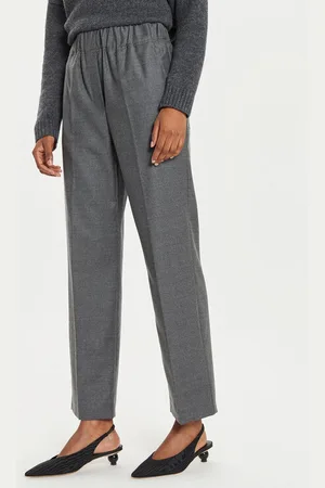 Max Mara Spodnie materiałowe Hateley 2425136052 Regular Fit