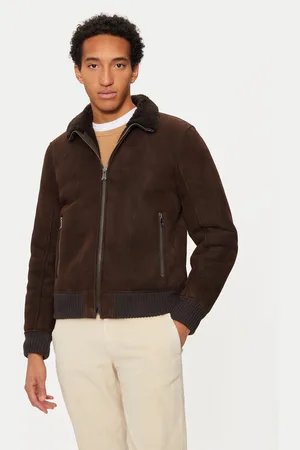 JOOP! Kurtka skórzana 15 Razor 80000651 Regular Fit