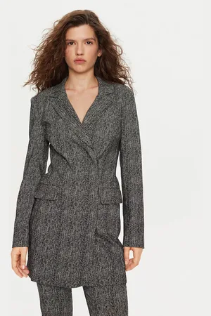 Staud Sukienka dzianinowa Greenwich R24F7105HS Slim Fit