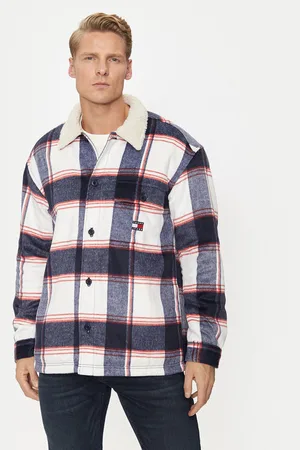 Tommy Hilfiger Kurtka przejściowa Sherpa DM0DM19652 Regular Fit