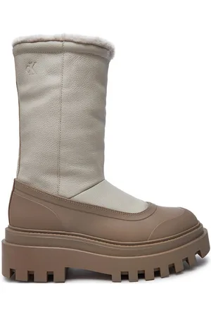 Calvin Klein Śniegowce Flatform Chelsea Boot Padded YW0YW01558