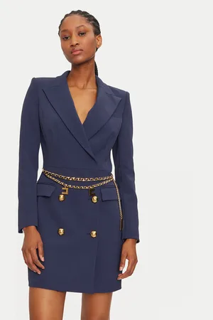 Elisabetta Franchi Sukienka koktajlowa AB-657-46E3-V650 Regular Fit