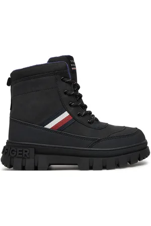 Tommy Hilfiger Trapery Stripes Fur Boot T3X5-33713-1487 S