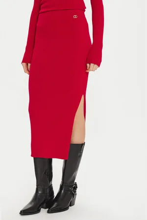 Twin-Set Spódnica ołówkowa 242TT3026 Slim Fit