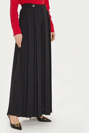 Twin-Set Spodnie palazzo 242TT2172 Wide Leg