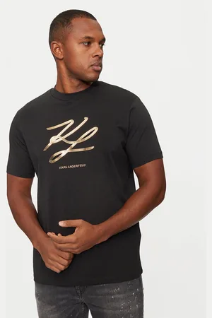 Karl Lagerfeld T-Shirt 755034 544225 Beżowy Regular Fit