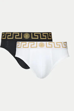 VERSACE Komplet 2 par slipów AU10180 1A10011
