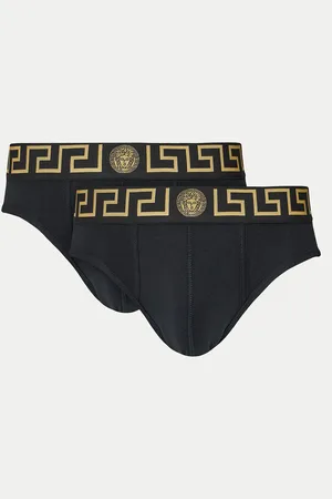 VERSACE Komplet 2 par slipów AU10180 1A10011