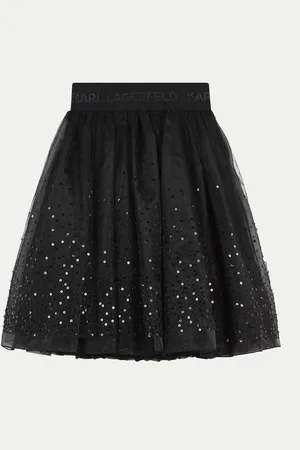 Karl Lagerfeld Spódnica tiulowa Z30199 D Regular Fit