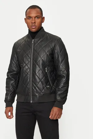 Karl Lagerfeld Kurtka skórzana 555011 544409 Regular Fit