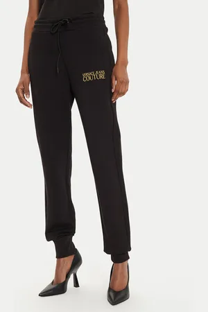 VERSACE Spodnie dresowe 77HAAT06 Regular Fit