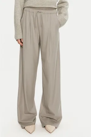 MARELLA Spodnie materiałowe Afona 2423136015 Wide Leg