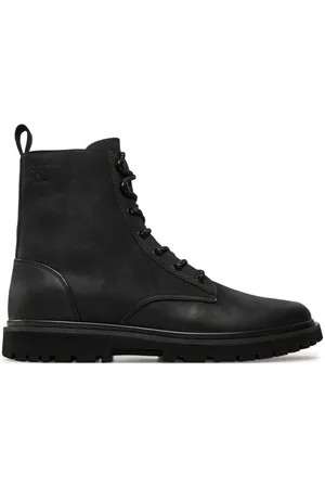 Calvin Klein Kozaki Eva Boot Mid Laceup Rebellious YM0YM01071