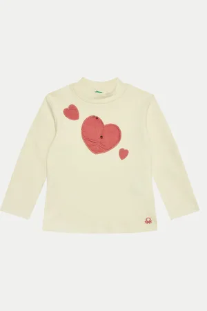 Benetton Bluzka 3AOUG10H3 Regular Fit