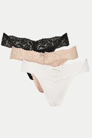 Hunkemöller Komplet 3 par stringów Rugby 300098