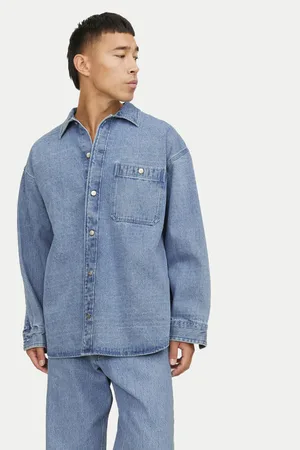 JACK & JONES Koszula jeansowa 12250602 Relaxed Fit