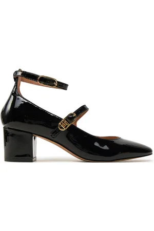 Tommy Hilfiger Czółenka Pump Double Strap Patent Leather FW0FW08566