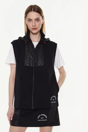 Karl Lagerfeld Bezrękawnik Monogram 225W1809 Regular Fit