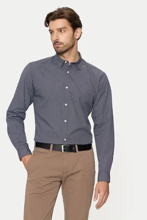 JACK & JONES Koszula Matheo 12261090 Slim Fit