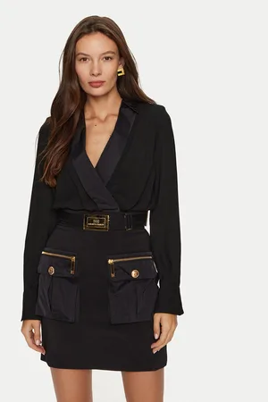 Elisabetta Franchi Sukienka koktajlowa AB-655-46E1 Regular Fit
