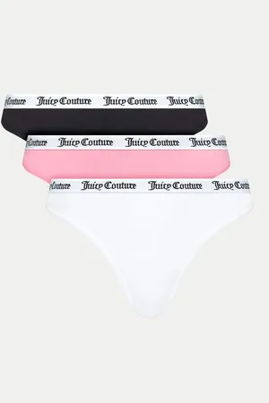 Juicy Couture Komplet 3 par stringów Diana JCLTH224571