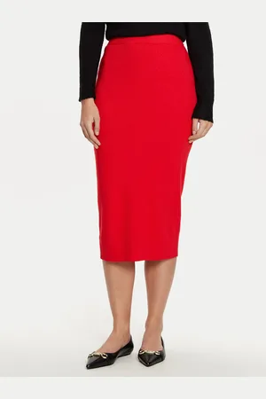 VERO MODA Spódnica ołówkowa Fantastic 10320638 Slim Fit