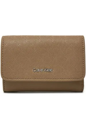 Calvin Klein Mały Portfel Damski Ck Must Small Trifold_Mono K60K612829