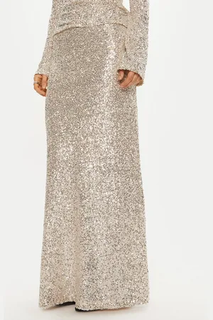 Bruuns Bazaar Spódnica maxi Joanelle BBW4195 Slim Fit