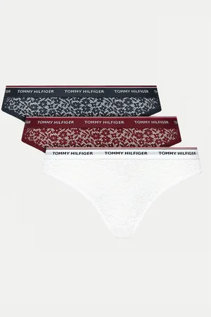 Tommy Hilfiger Komplet 3 par fig klasycznych UW0UW04897