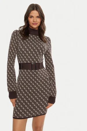 Guess Sukienka dzianinowa Lise W4BK43 Z37K0 Regular Fit