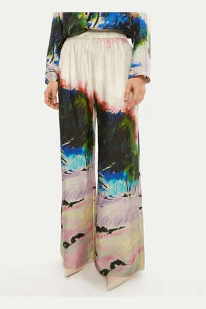 Munthe Spodnie materiałowe Arum 244140524418 Relaxed Fit