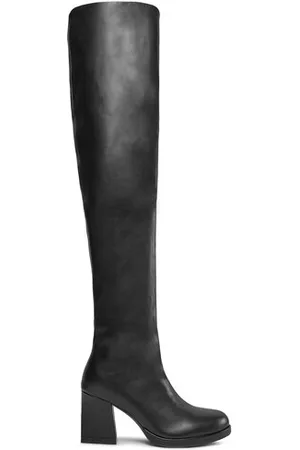 Pinko Muszkieterki Dussek Stivale AI 23-24 BLKS1 102336 A1D9