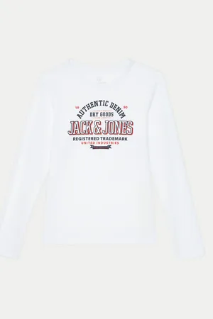 JACK&JONES JUNIOR Bluzka Logo 12258880 Regular Fit