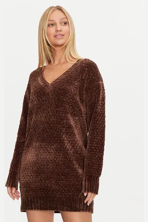 Guess Sukienka dzianinowa Talia W4BR72 Z3HH2 Regular Fit