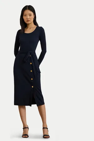 Ralph Lauren Sukienka dzianinowa 250889290005 Slim Fit