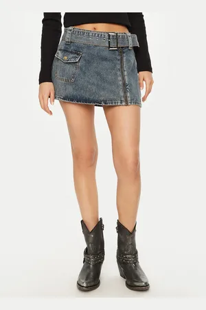 ONE TEASPOON Spódnica mini Moto 26744 Regular Fit
