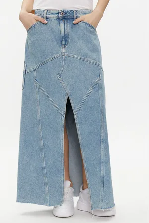Replay Spódnica jeansowa W9933.000.108 69B Regular Fit