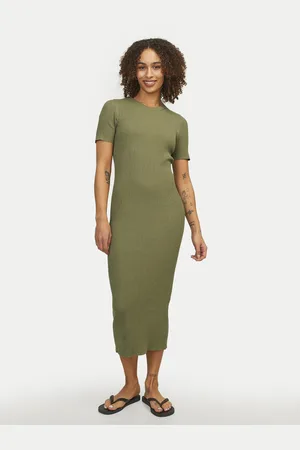 JJXX Sukienka dzianinowa Ellie 12254342 Slim Fit
