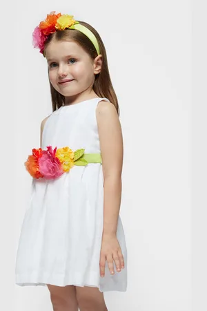 Mayoral Sukienka elegancka 3959 Regular Fit