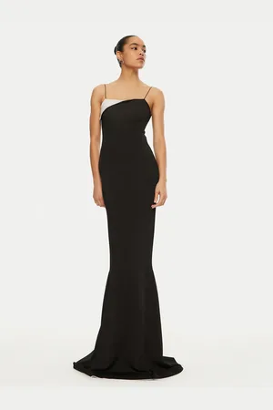 Jacquemus Sukienka wieczorowa 24E241KN358 Regular Fit