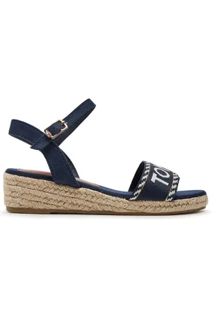 Tommy Hilfiger Espadryle Rope Wedge Sandal T3A7-33287-0890 M