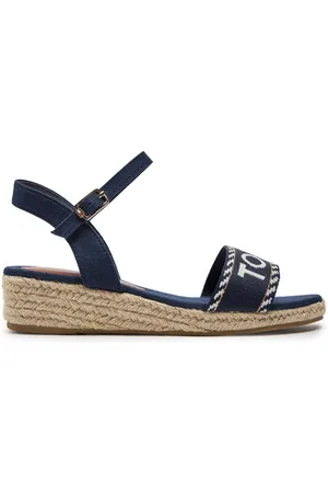 Tommy Hilfiger Espadryle Rope Wedge Sandal T3A7-33287-0890