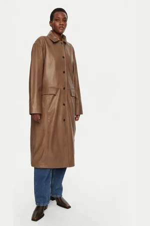 Herskind Płaszcz przejściowy Halston 5470175 Loose Fit