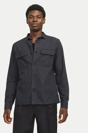 JACK & JONES Koszula jeansowa Travis 12269262 Comfort Fit
