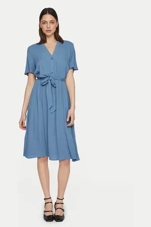 VILA Sukienka koszulowa Moashly 14089260 Regular Fit