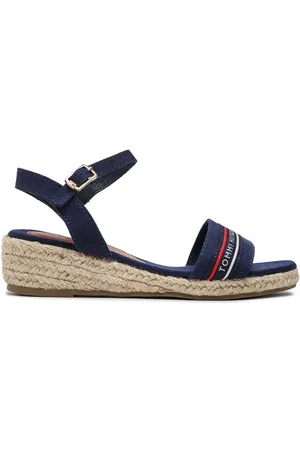 Tommy Hilfiger Espadryle Rope Wedge Sandal T3A7-32777-0048 M