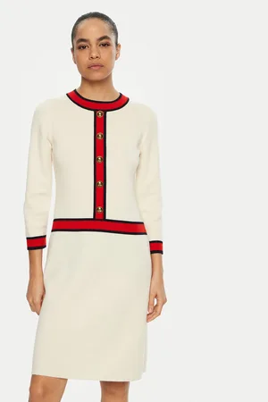 LUISA SPAGNOLI Sukienka dzianinowa Mauri 100025 Regular Fit