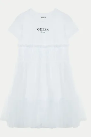 Guess Sukienka elegancka J5RK18 K6YW0 Regular Fit